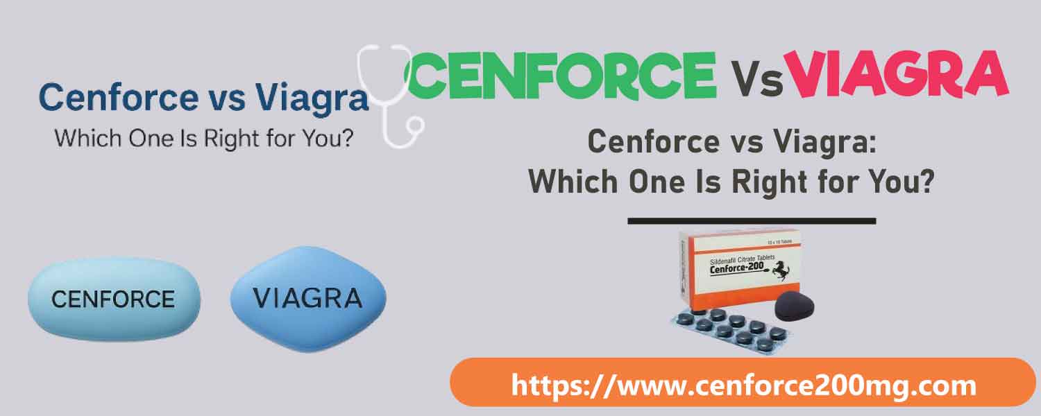 Cenforce vs Viagra